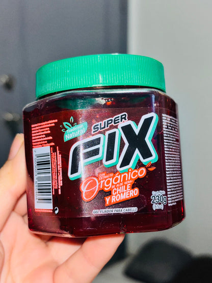 Gel fijador Orgánico Chile y Romero