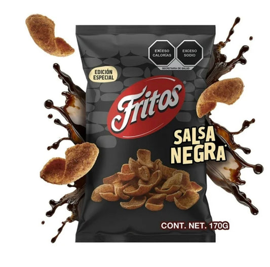 Fritos sabor salsa negra