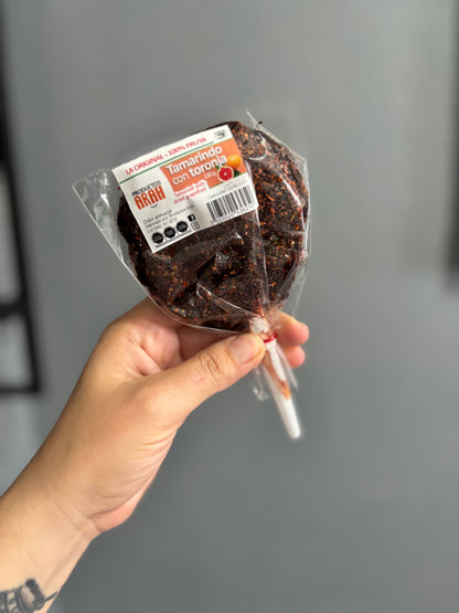 Paletas de tamarindo combinadas