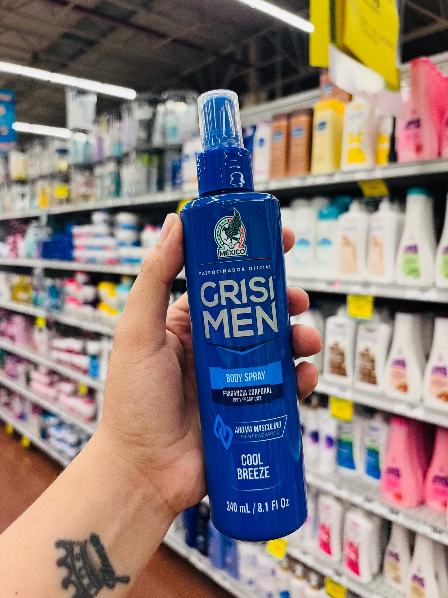 Body Spray Men Edición especial 🇲🇽 “Grisi”