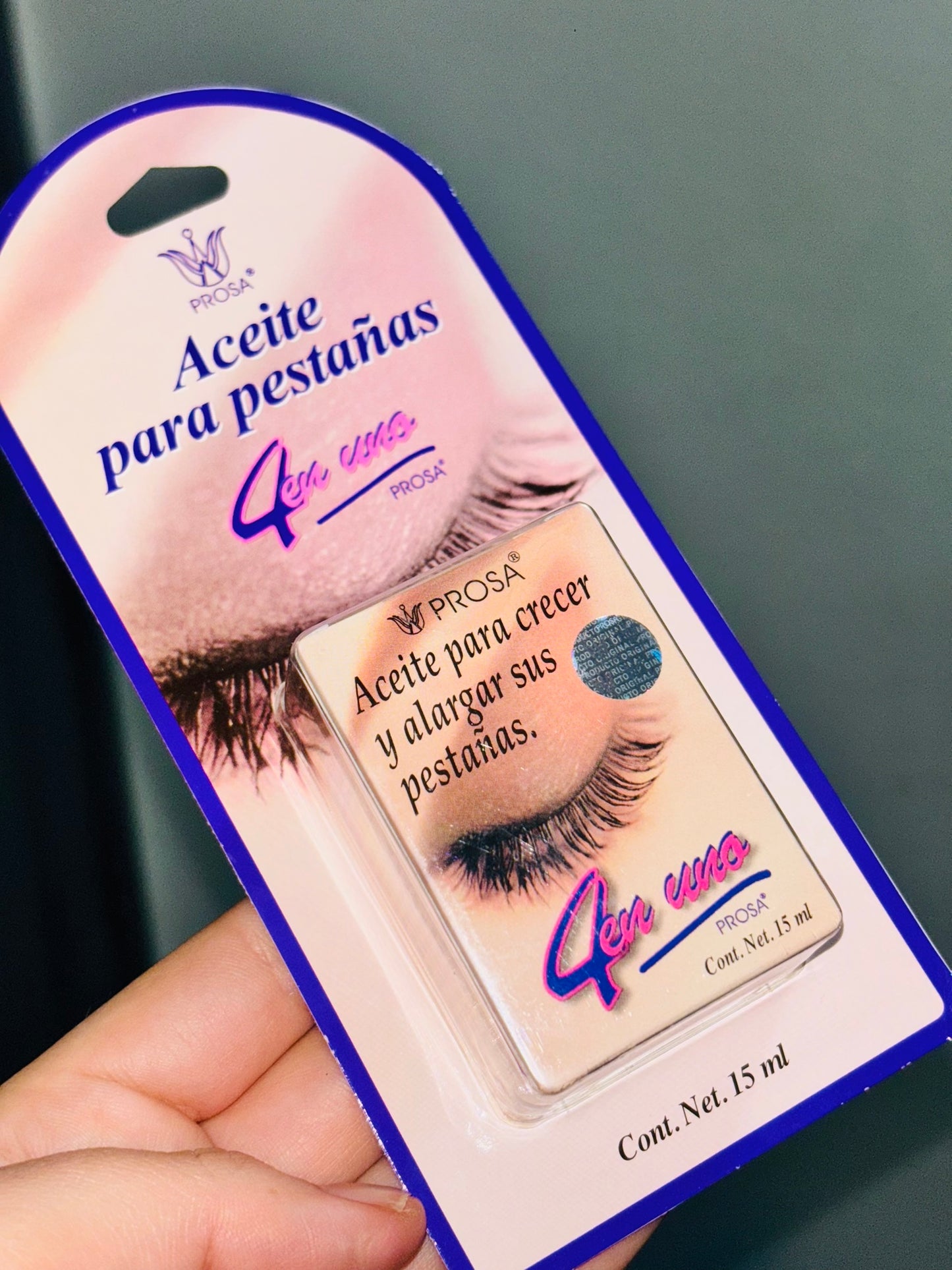 Aceite para crecer pestañas “Prosa”