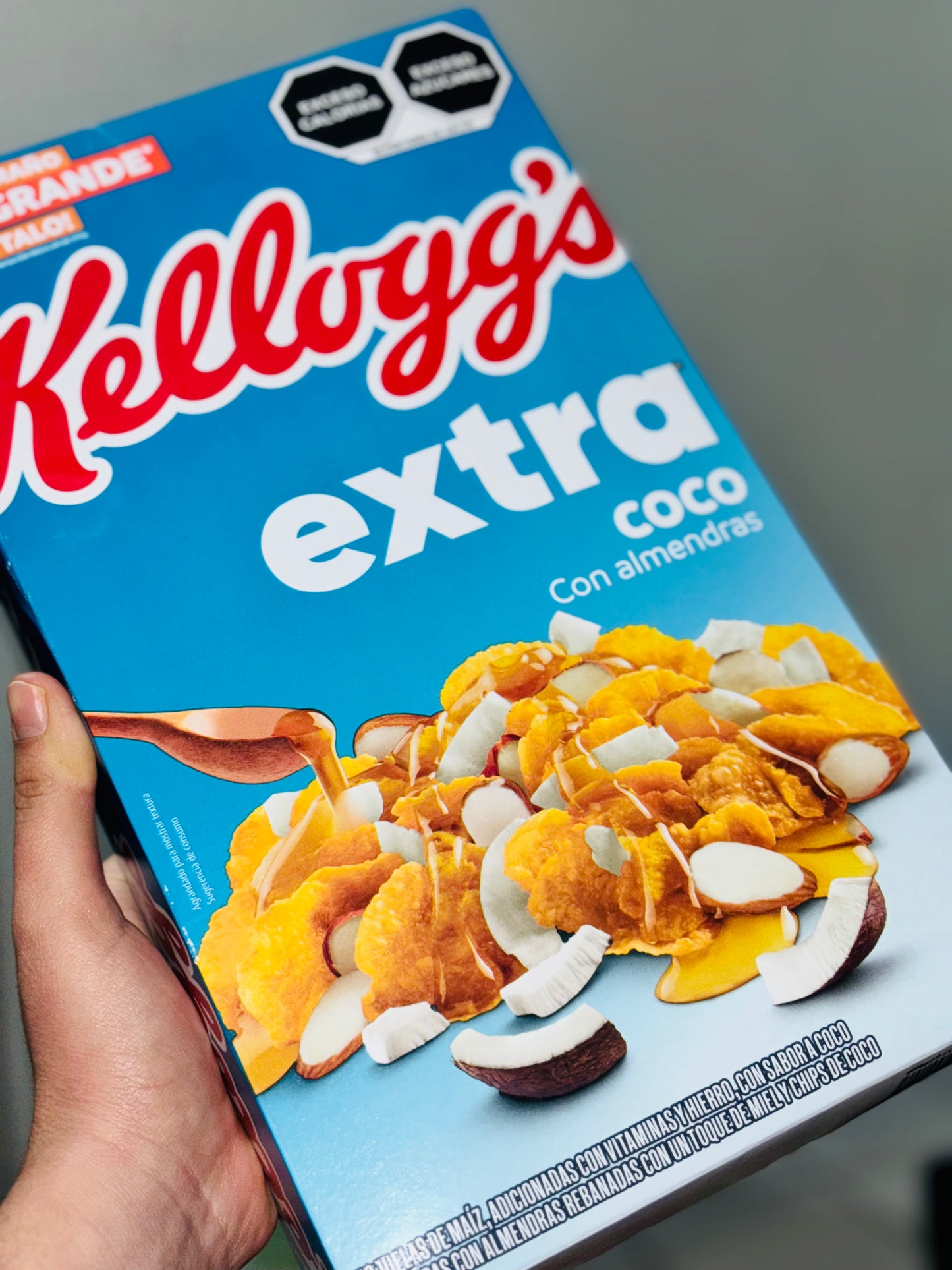 Kellogg’s extra Coco 🥥 con almendra