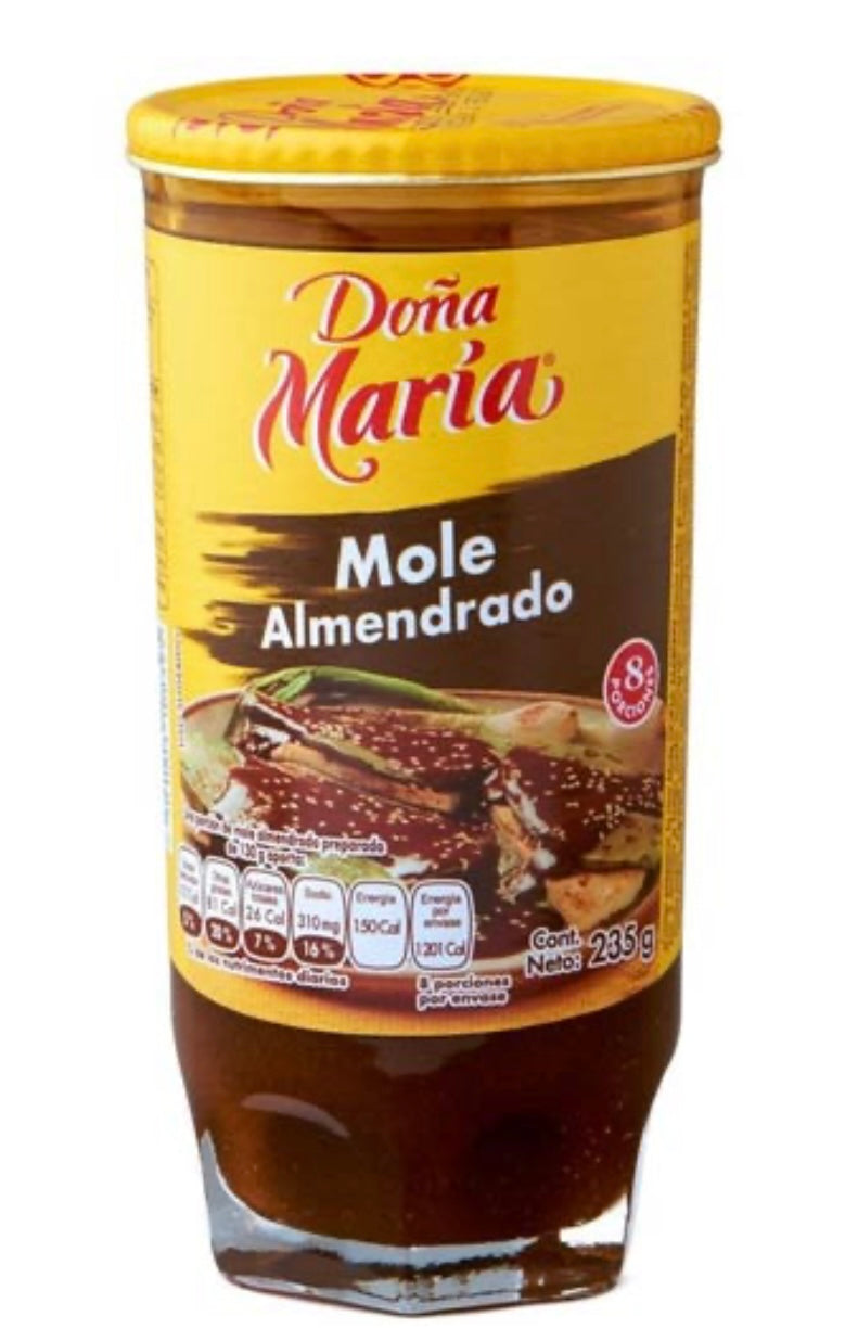 Moles almendrado