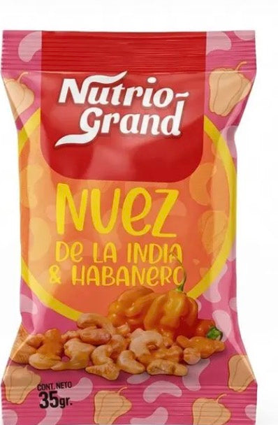 SNACK NUEZ DE LA INDIA HABANERO