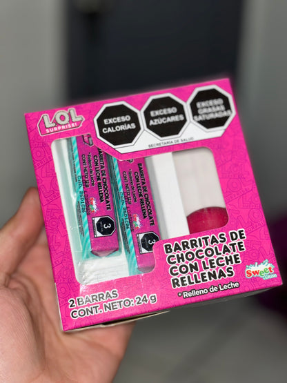 Barritas de chocolate 🍫💗 “LOL SURPRISE”