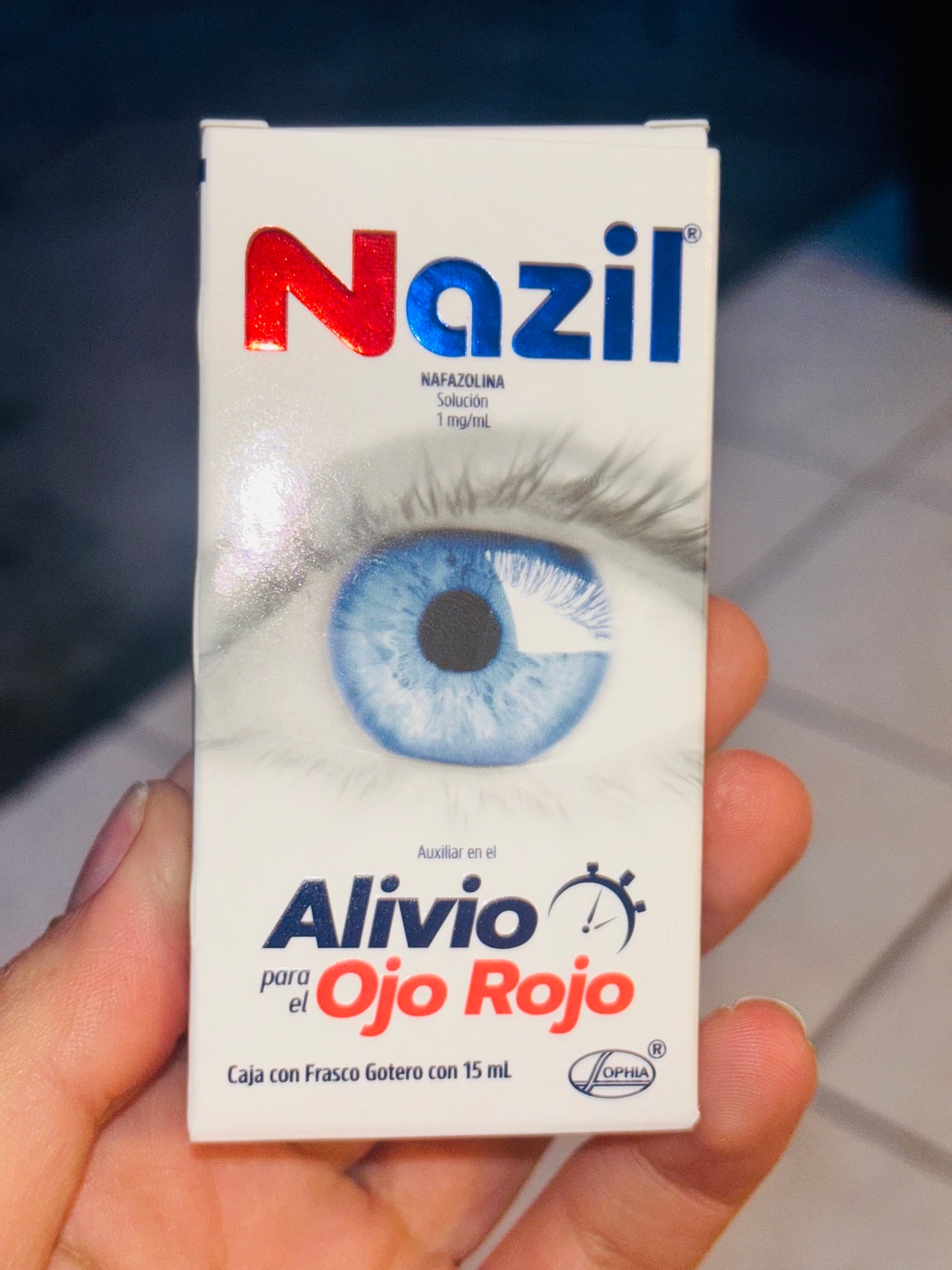 Nazil alivio para ojo rojo