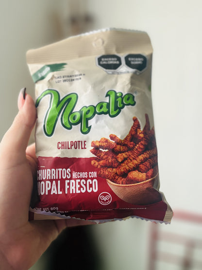 Botana Nopalia Churritos De Nopal Fresco