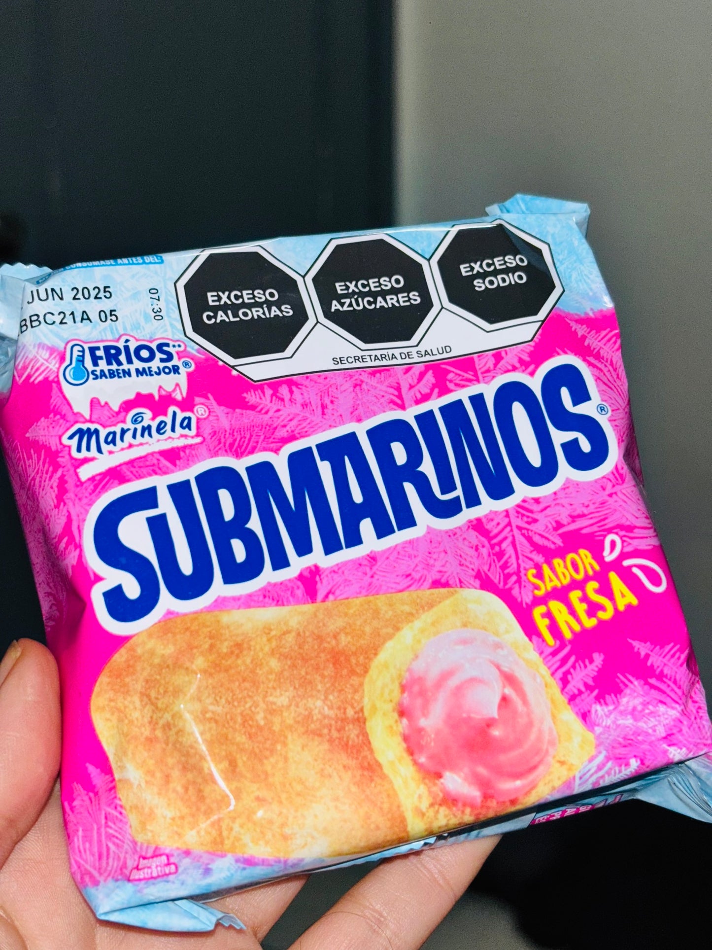Submarinos Sabor Fresa 🍓