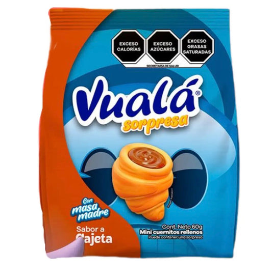 Vuala Sorpresa sabor a cajeta
