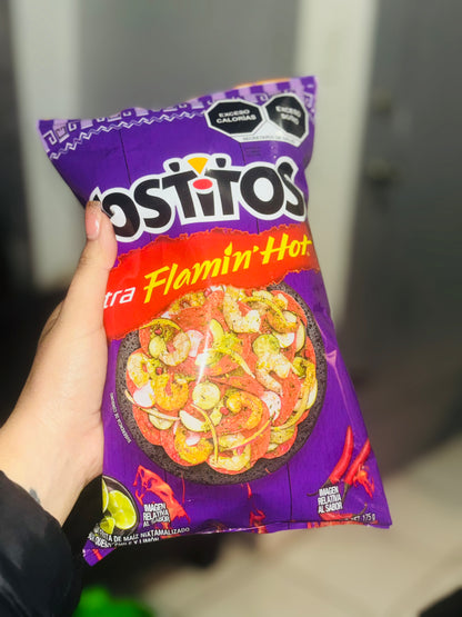 Sabritas Tostitos Xtra Flamin Hot