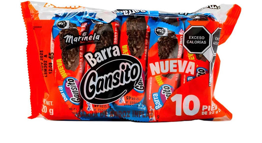 Gansito Marinela Barra 220g Envasado Dulce