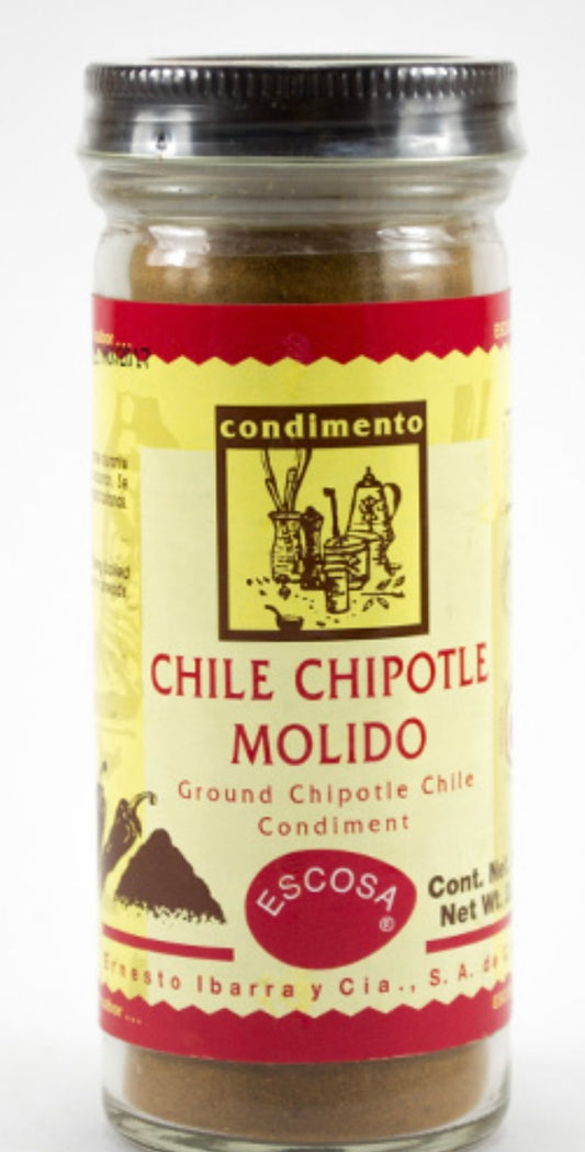 Chile chipotle molido