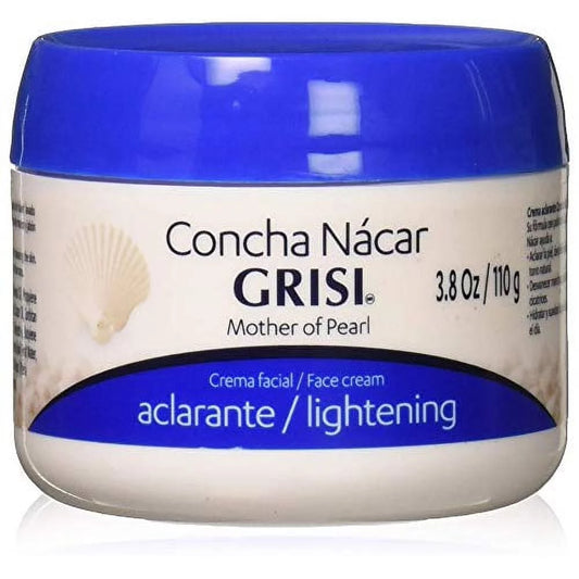 Grisi Crema facial de nacar para aclarar, 3.8 oz