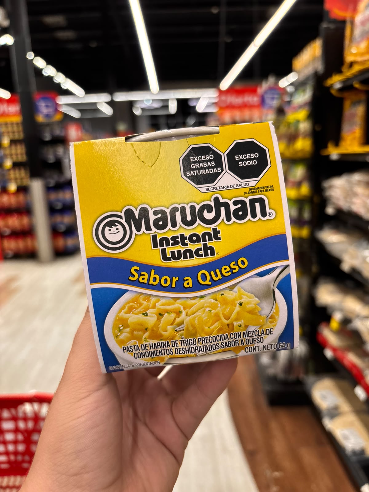 Maruchan sabor QUESO
