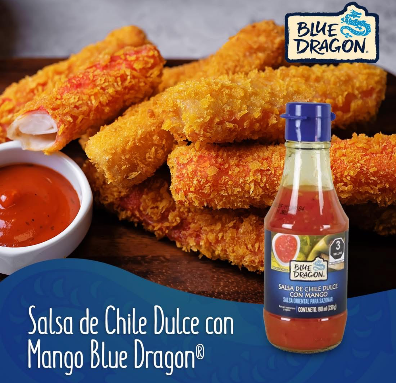 Salsa oriental chile 🌶️ dulce con mango 🥭