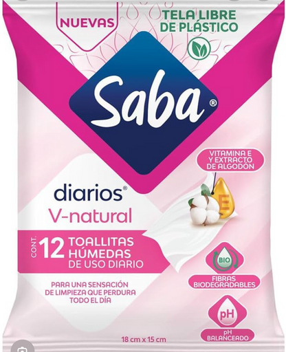Toallitas Húmedas “Saba”