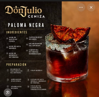 Don Julio ceniza tequila añejo 🥃