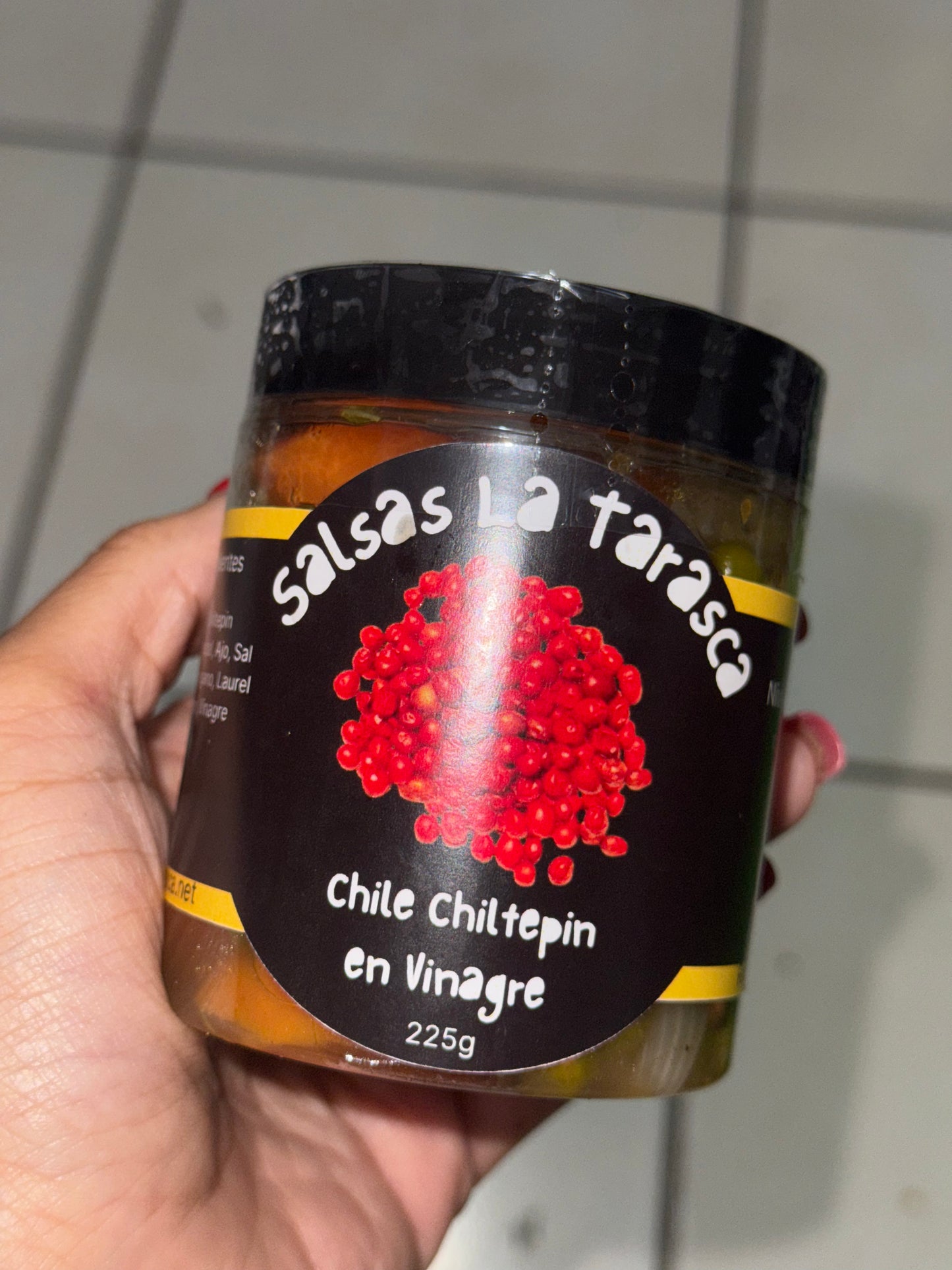 Chiltepin en Vinagre Escabeche