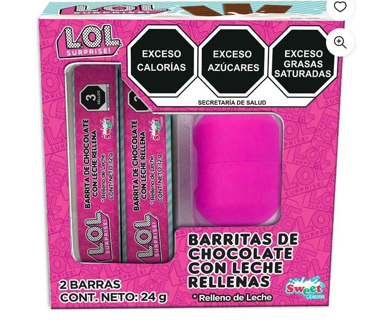 Barritas de chocolate 🍫💗 “LOL SURPRISE”