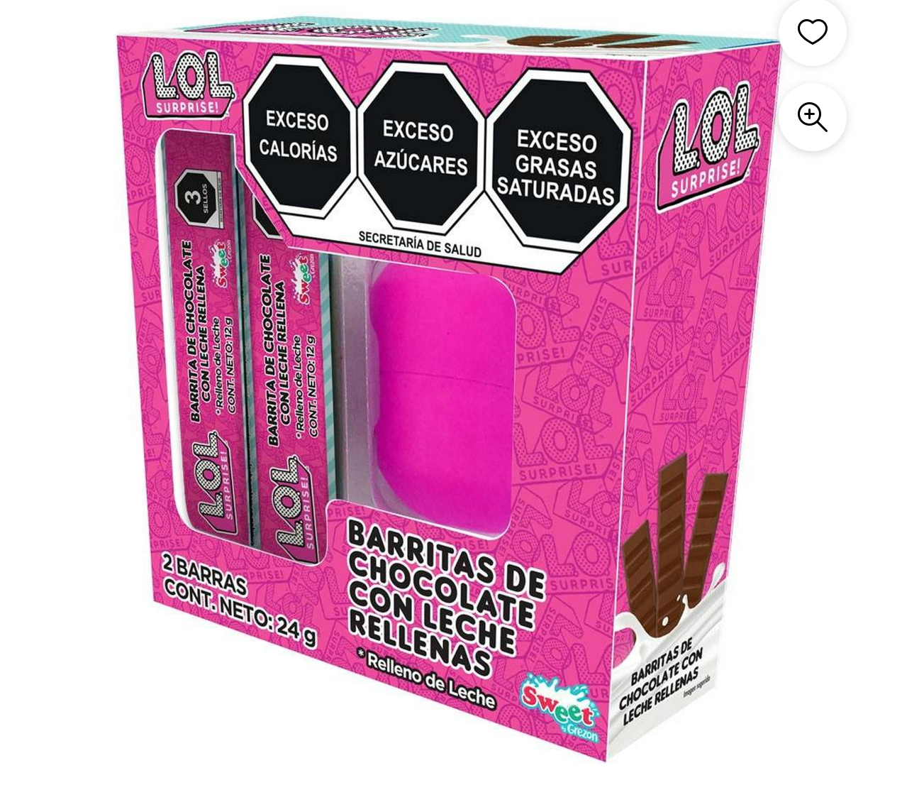 Barritas de chocolate 🍫💗 “LOL SURPRISE”