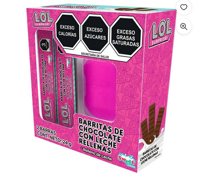Barritas de chocolate 🍫💗 “LOL SURPRISE”