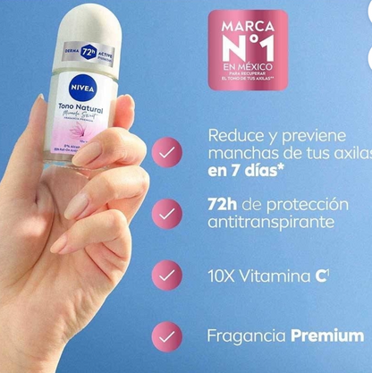 Desodorante Nivea Miracle sweet aroma lirio