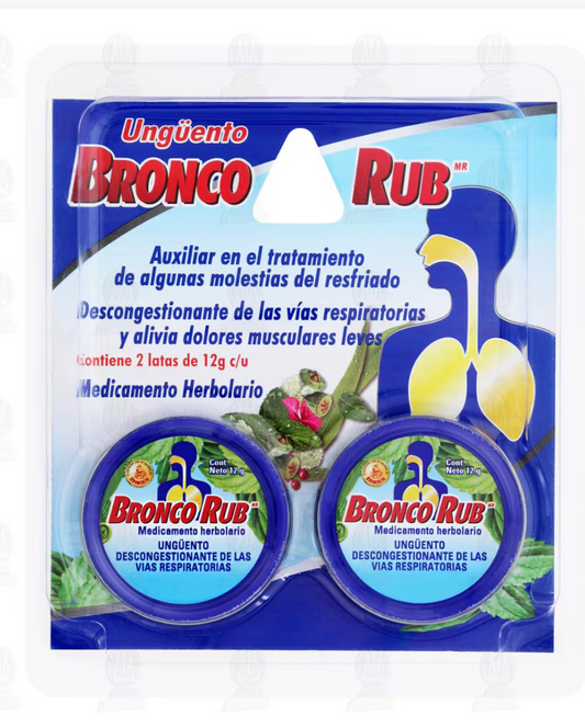 Ungüento Bronco Rub herbolario