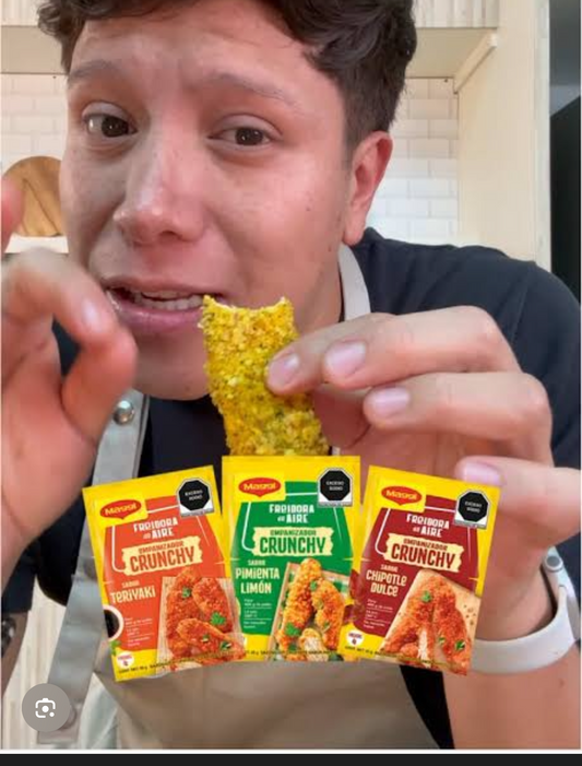 Empanizadores maggi para freidora de aire 🍋‍🟩🌶️