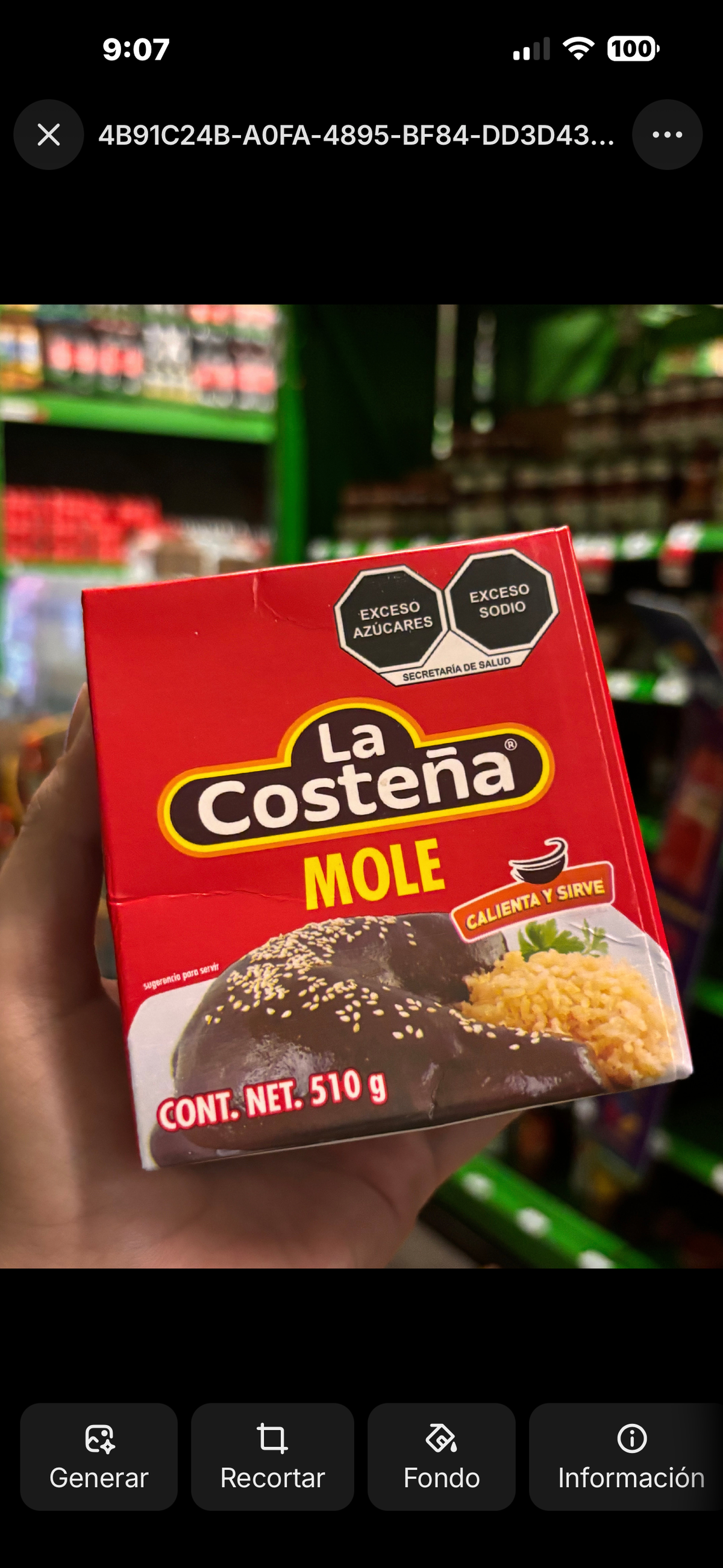 La costeña Mole