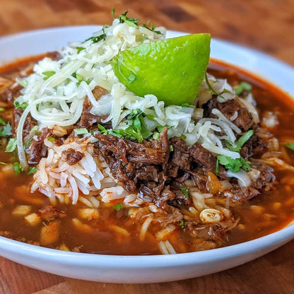 Birria con Arroz Knorr