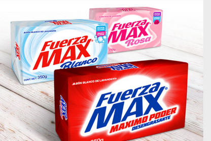 Jabón de lavandería en barra Fuerza Max