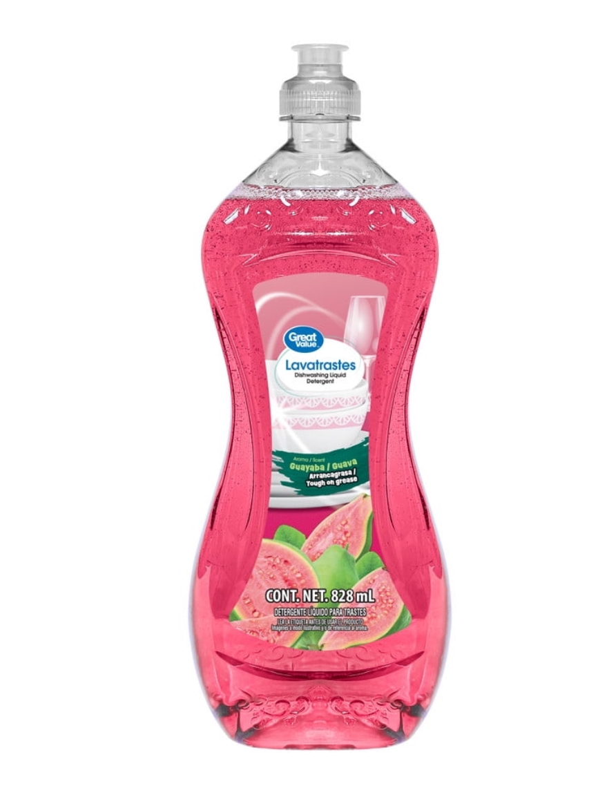 Lavatrastes líquido Arrancagrasa aroma guayaba