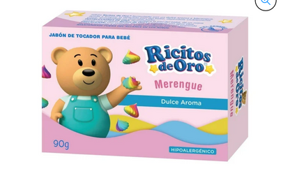 Jabón 🧼 Ricitos de Oro 🧁aroma merengue