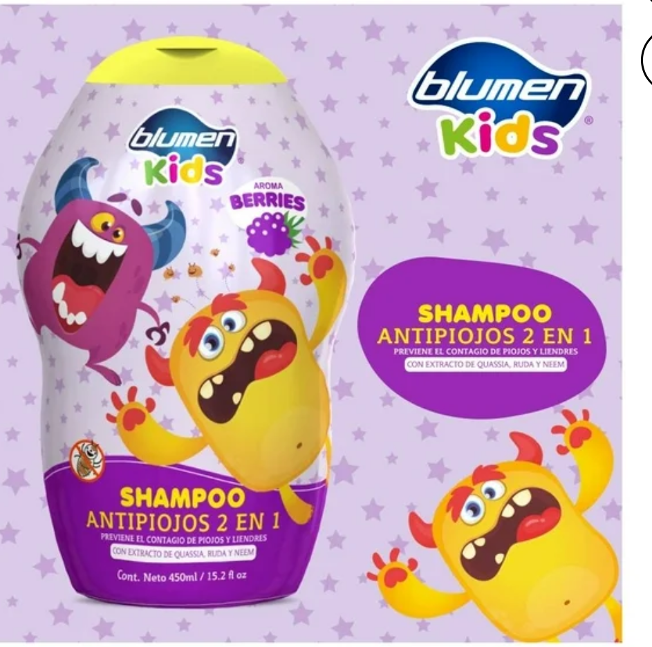Kit Anti piojos 2 en 1 blumen