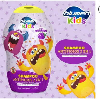 Kit Anti piojos 2 en 1 blumen