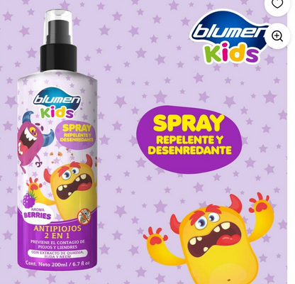 Kit Anti piojos 2 en 1 blumen