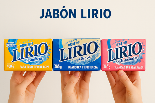 Lirio jabón lavandería