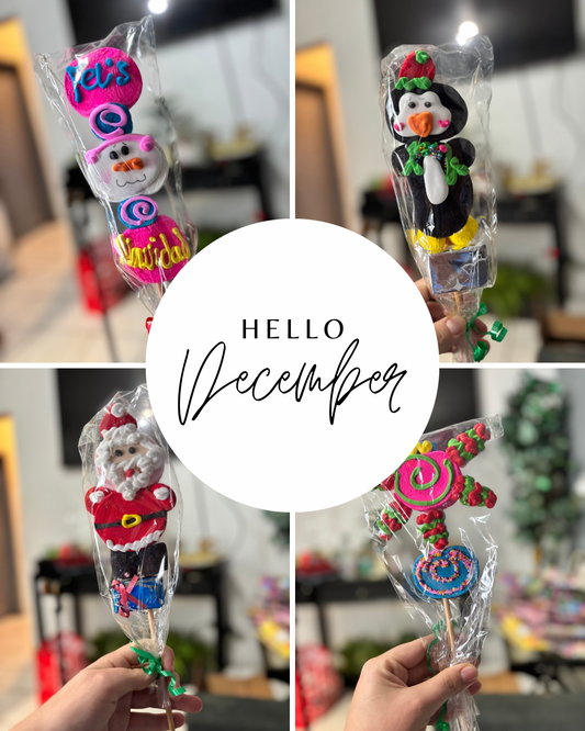 Paleta Bombones navideños 🎄🪅🎅
