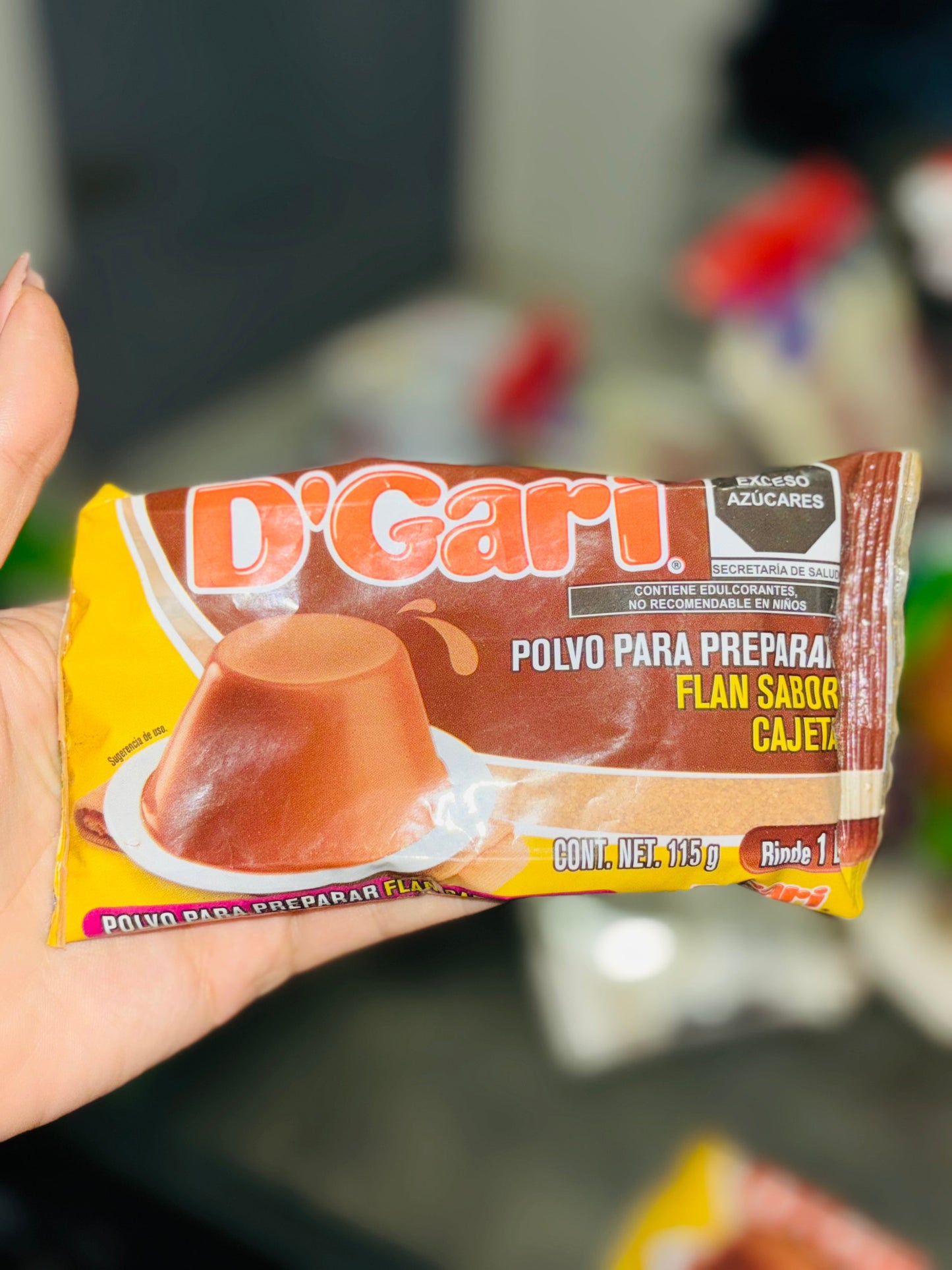 Flan sabores  “D’Gari”