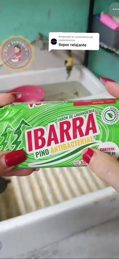 Jabón IBARRA PINO 🌲 ANTIBACTERIAL