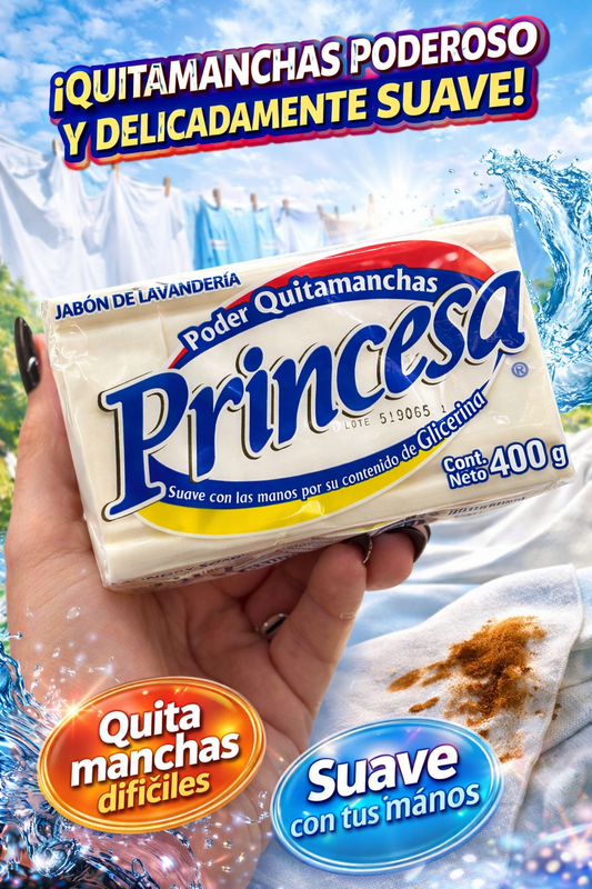 Jabón Quitamanchas Princesa