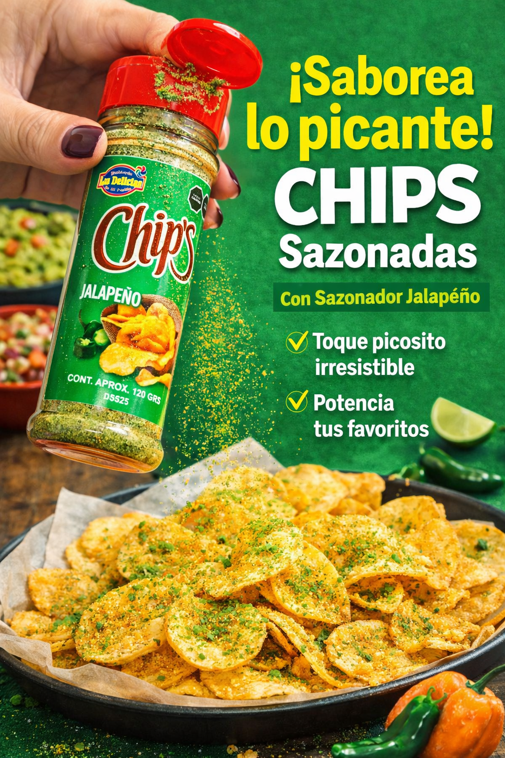 Sazonador Chips Jalapeño