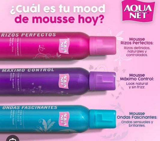 Aqua Net Mousse Rizos Perfectos