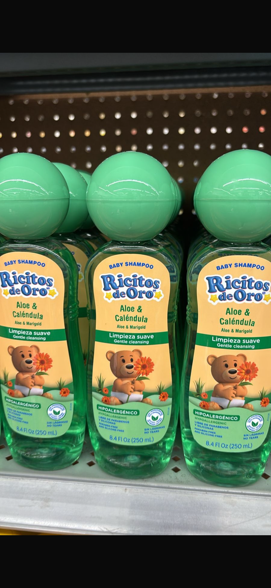 Shampoo Aloe Y Caléndula “Ricitos de oro “✨