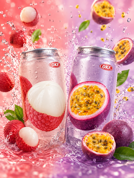 Bebida gaseosa refrescante OKF