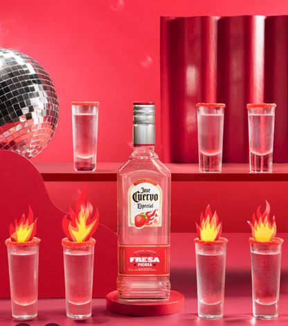 Tequila 🍓 fresa Picosa “Jose Cuervo”