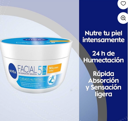 Crema Nivea Facial Hidratante 7 en 1