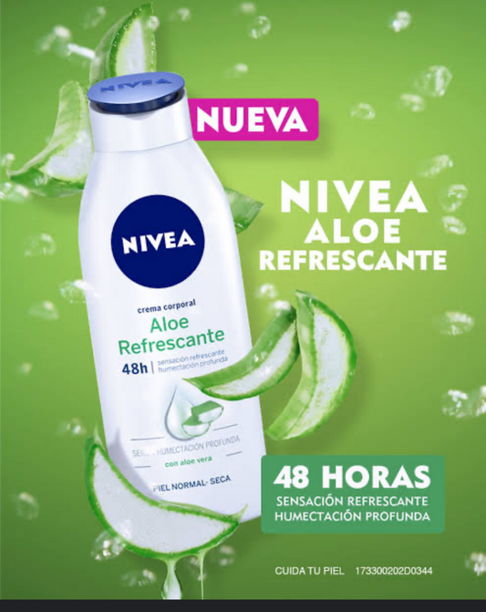 Crema corporal Nivea Aloe Refrescante