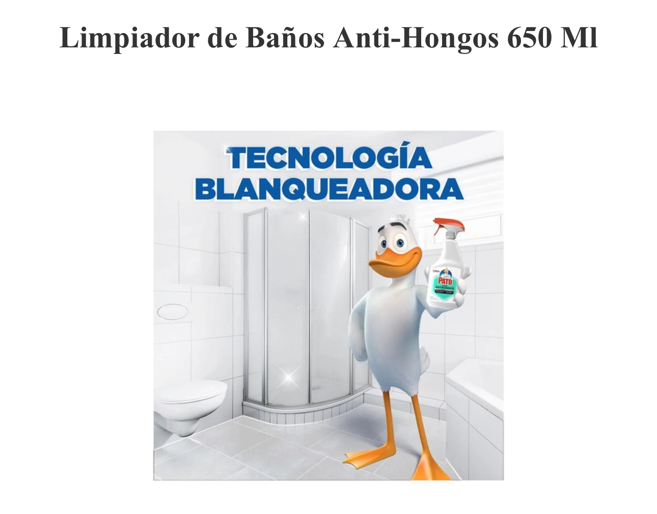 Anti hongos 🍄 para Baño “PATO”