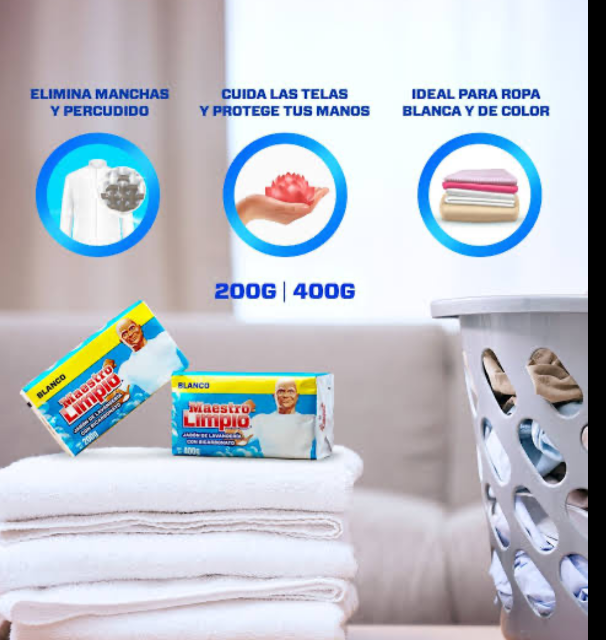 Jabón Rosa Maestro Limpio